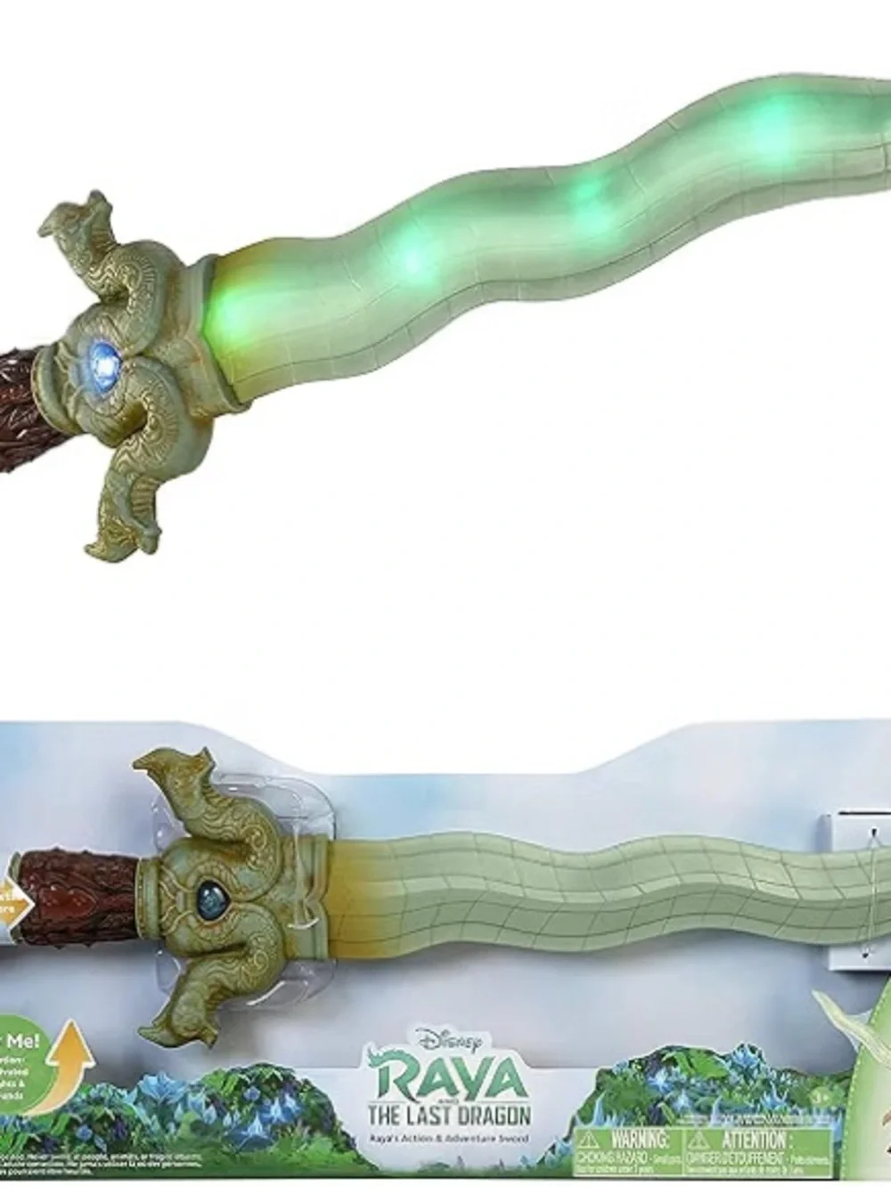 Disney RAYA and the Last Dragon - Dragon Blade Sword with sound effects & lights